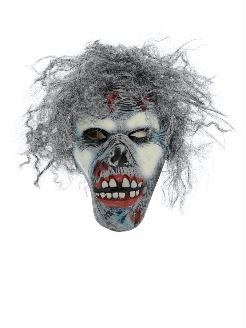 Decaying Zombie Mask, Grey 2