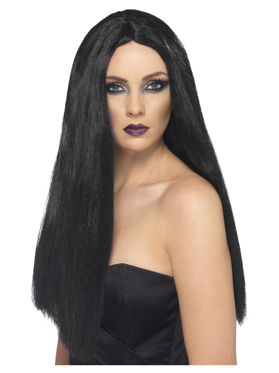 Witch Wig, Black - 1