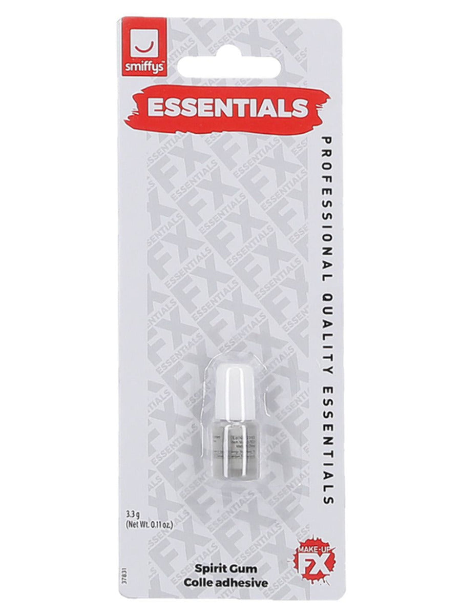 Smiffys Make-Up FX, Spirit Gum, Clear - 3