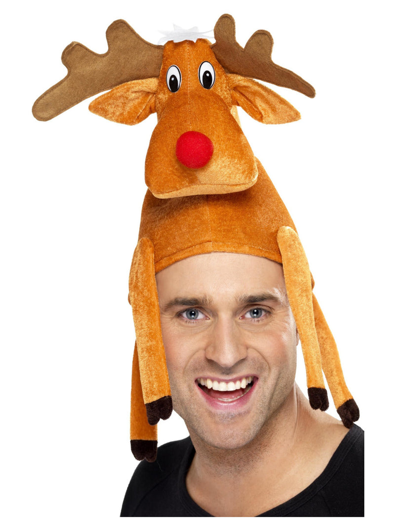 Reindeer Hat, Brown - 1