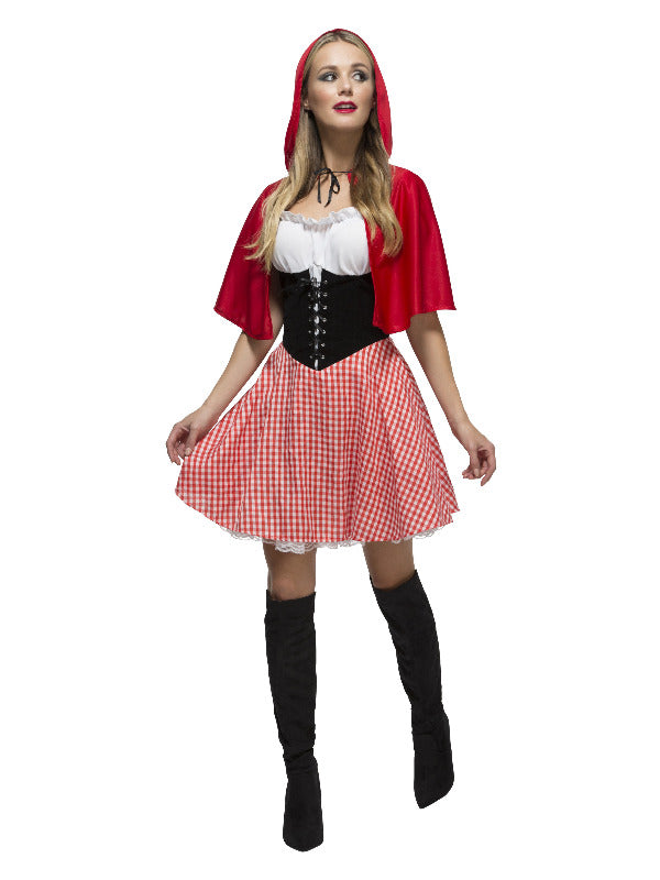 Fever Red Riding Hood Costume, Red - 2