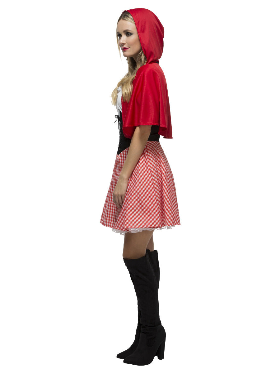 Fever Red Riding Hood Costume, Red - 4