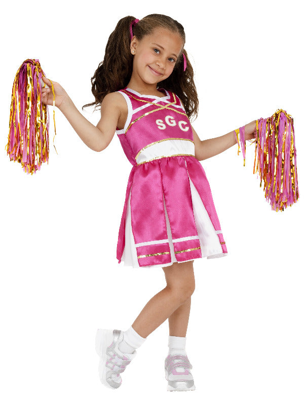 Cheerleader Costume, Child, Pink - 2
