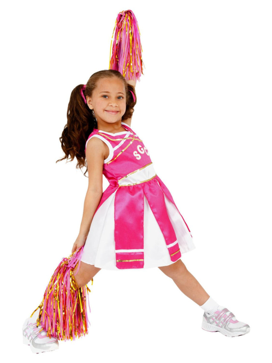 Cheerleader Costume, Child, Pink - 5
