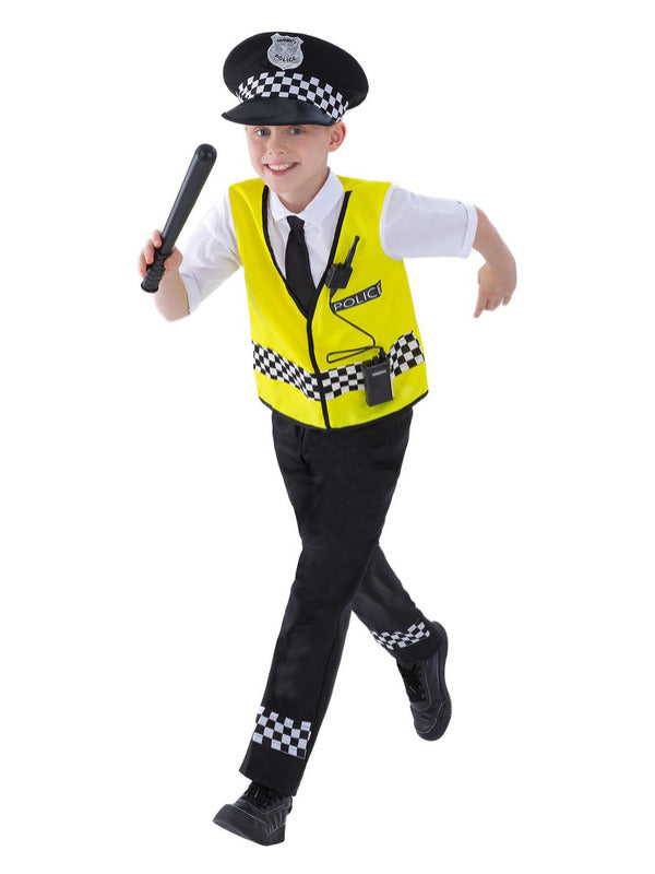 Police Costume, Black - 2