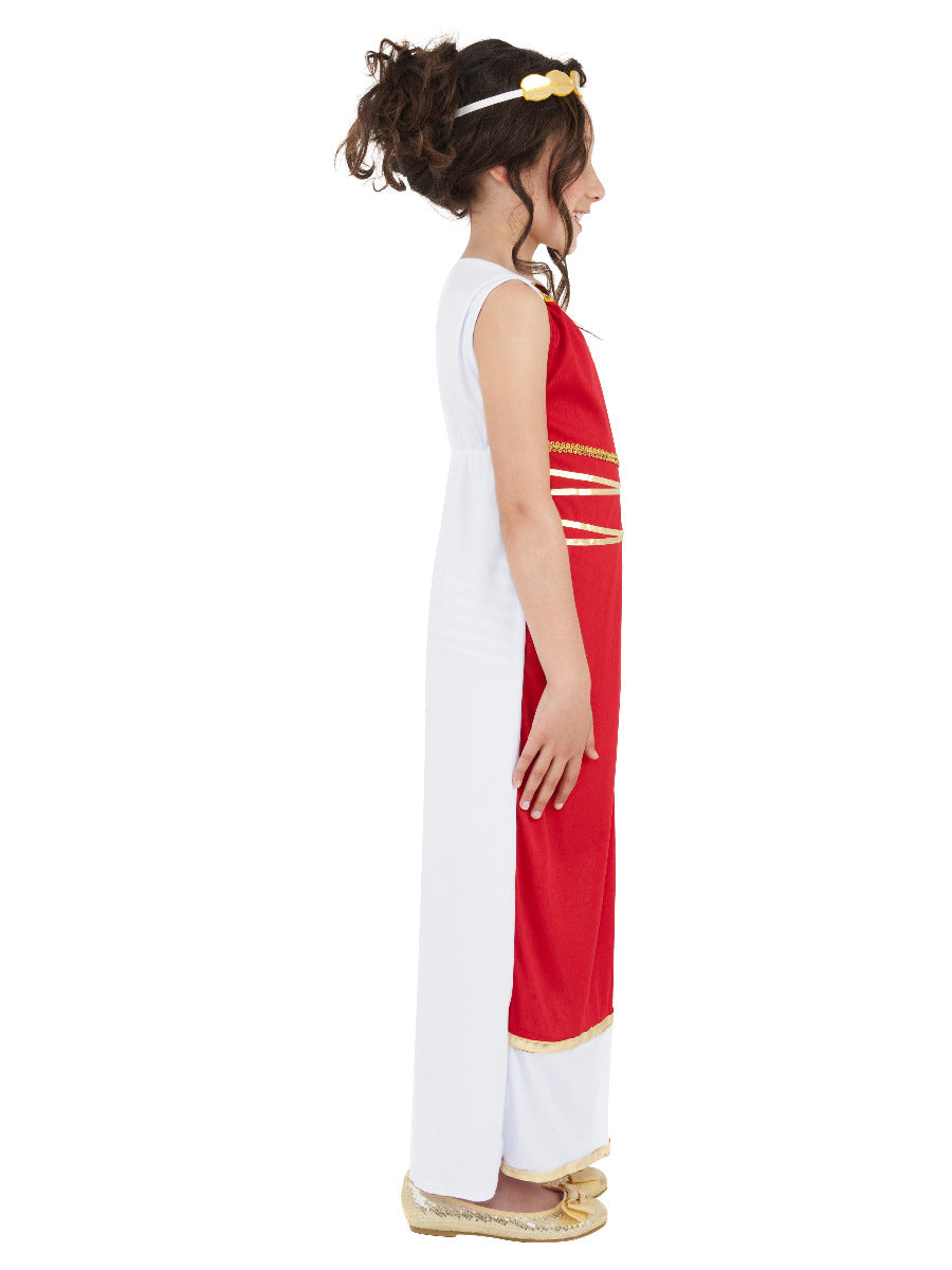 Grecian Girl Costume, Red - 4