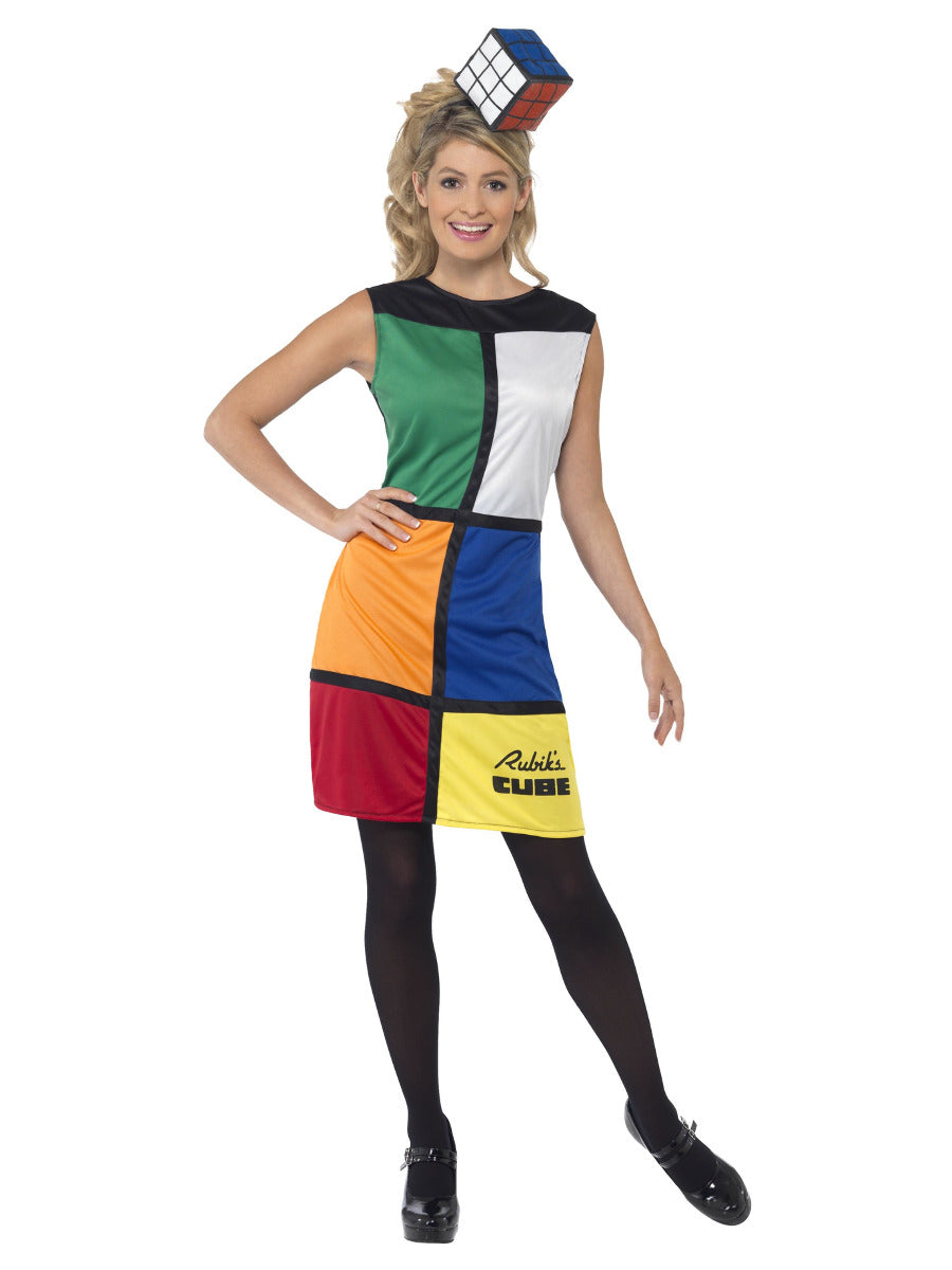 Rubik's Cube Costume, Multi-Coloured - 5