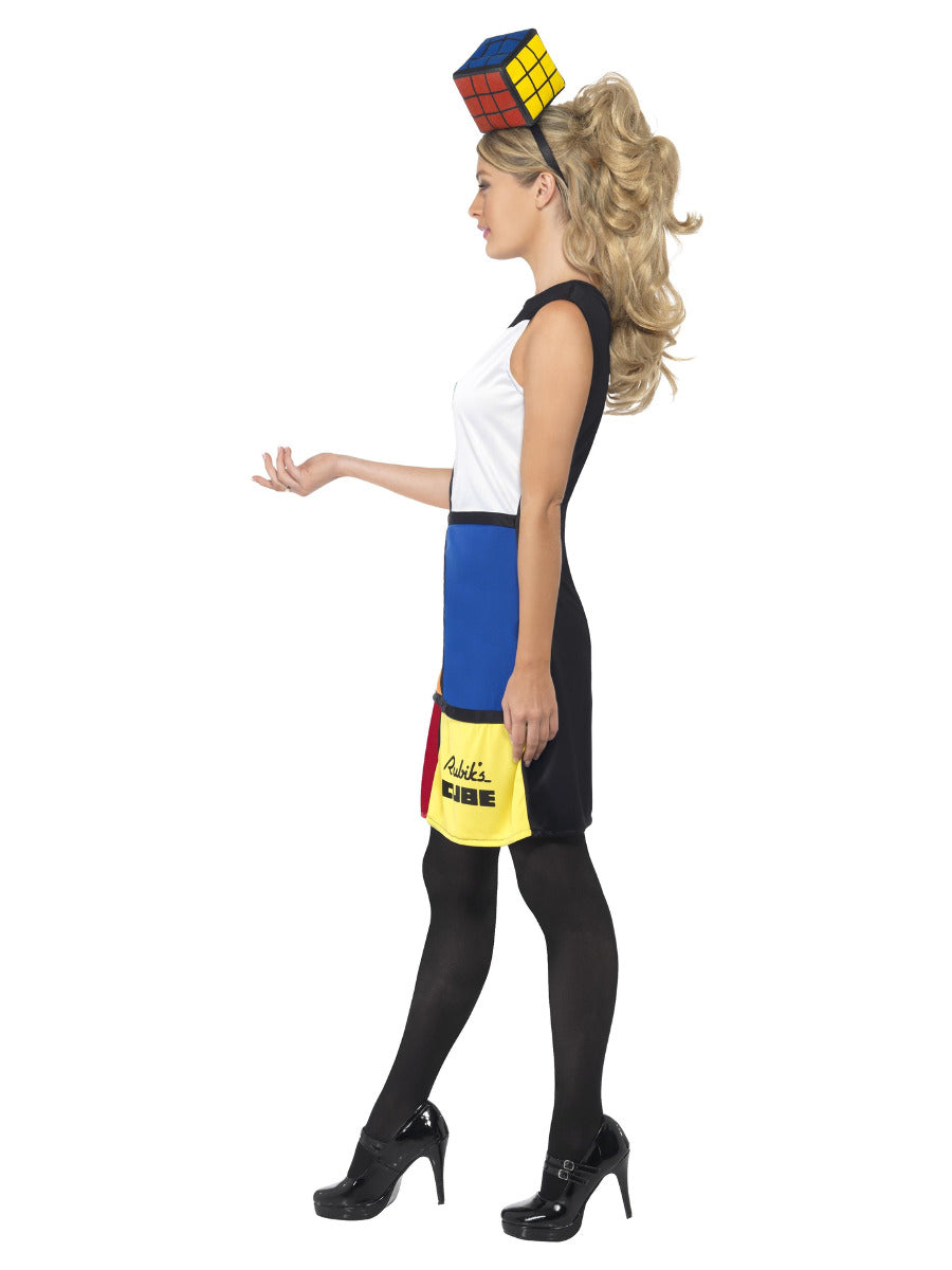 Rubik's Cube Costume, Multi-Coloured - 4
