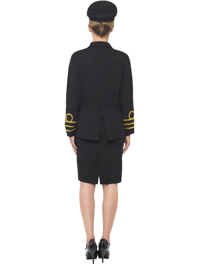 Navy Officer Costume, Black 2