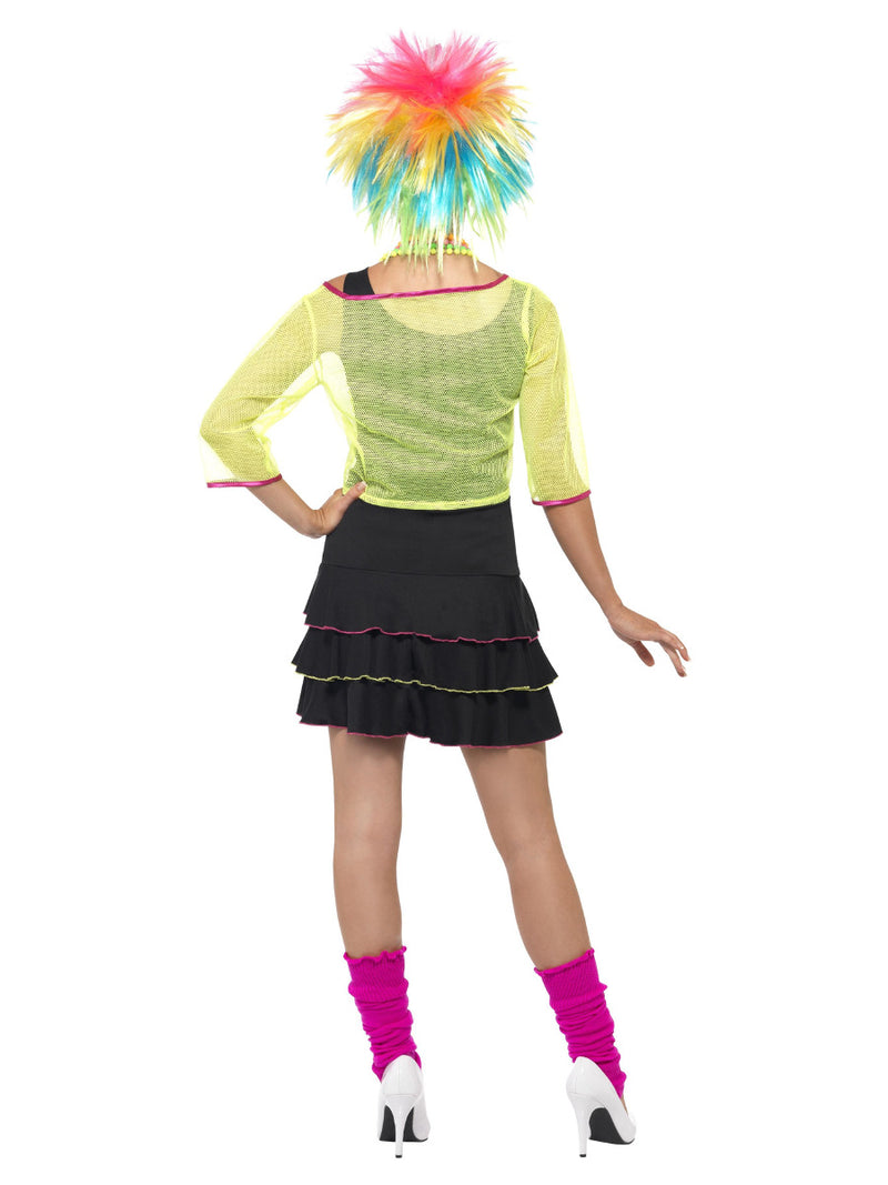 80s Pop Tart Costume, Black & Yellow - 3