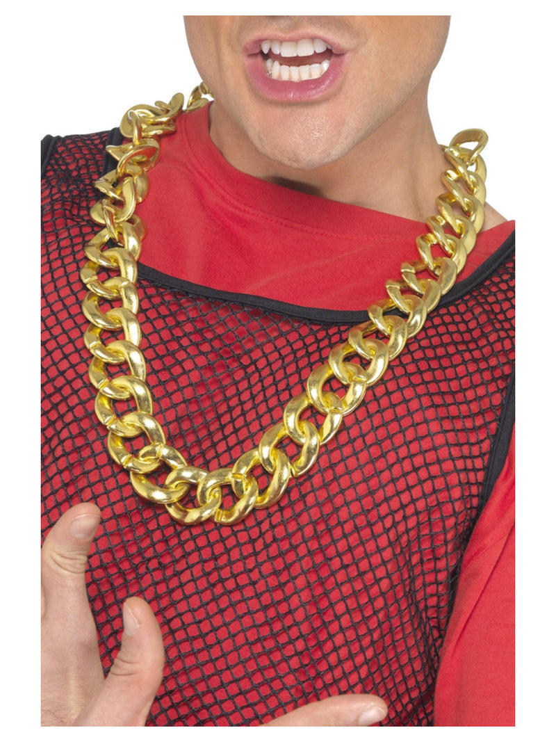 Chunky Necklace, Gold - 3