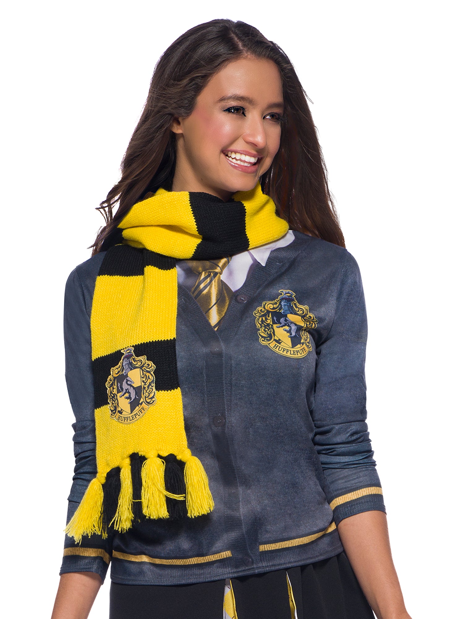 Hufflepuff Deluxe Scarf - One Size