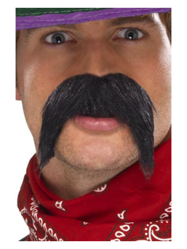 Big & Bushy Gringo Tash, Black - 2