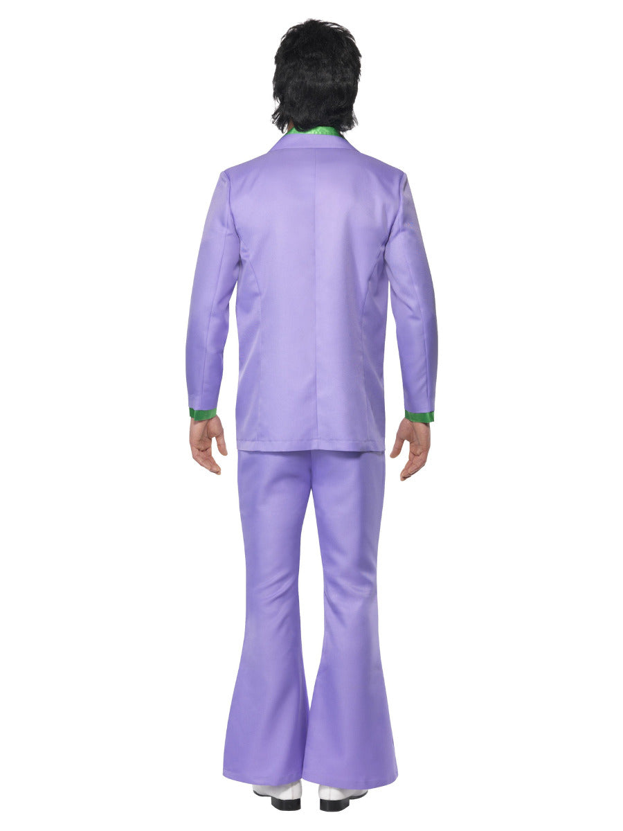 Lavender 70s Suit Costume, Purple - 3