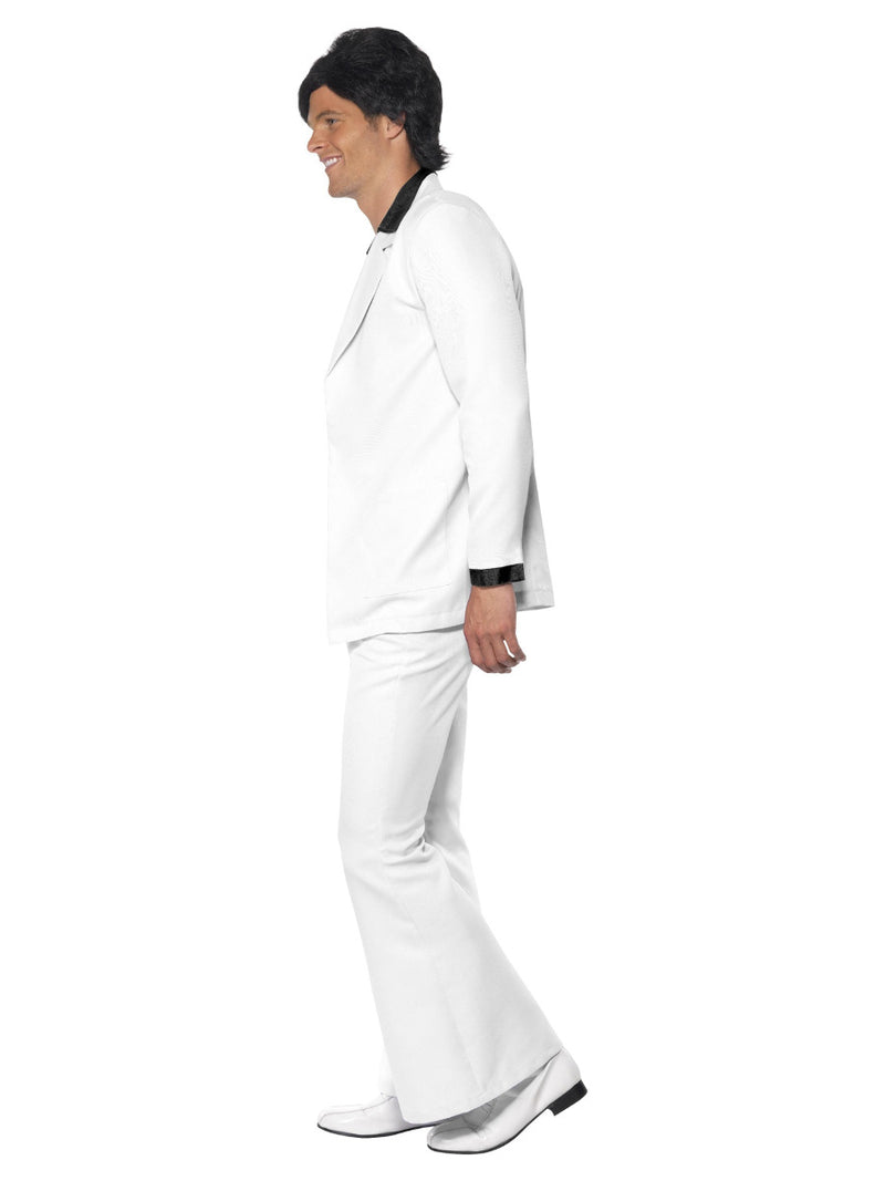 70s Suit Costume, White - 4