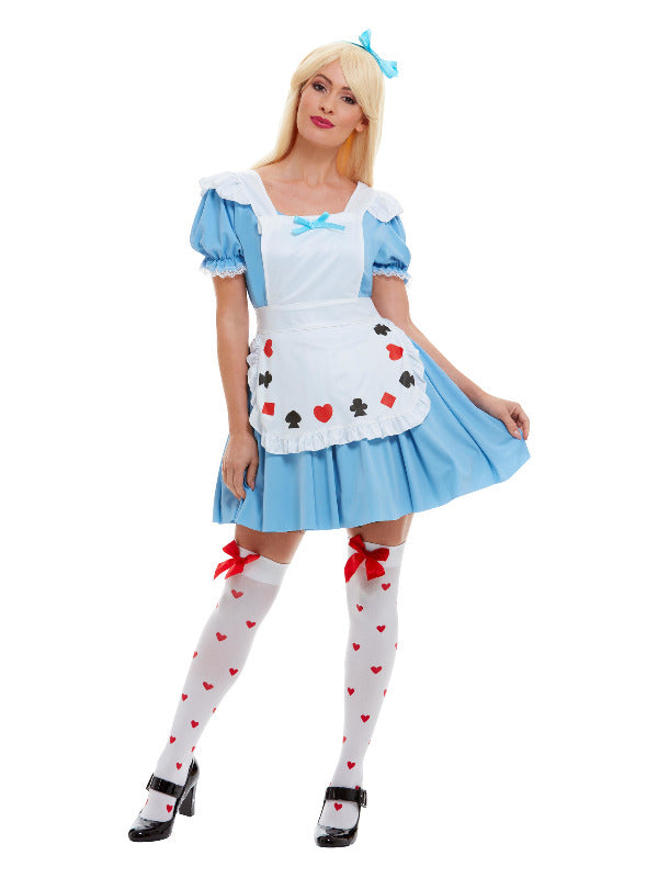 Deck of Cards Girl Costume, Blue - 2