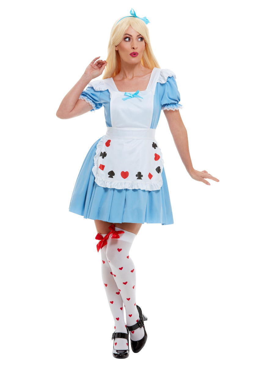 Deck of Cards Girl Costume, Blue - 5
