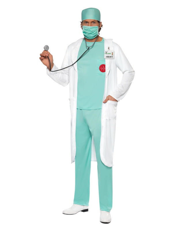 Doctor Costume, Green - 2