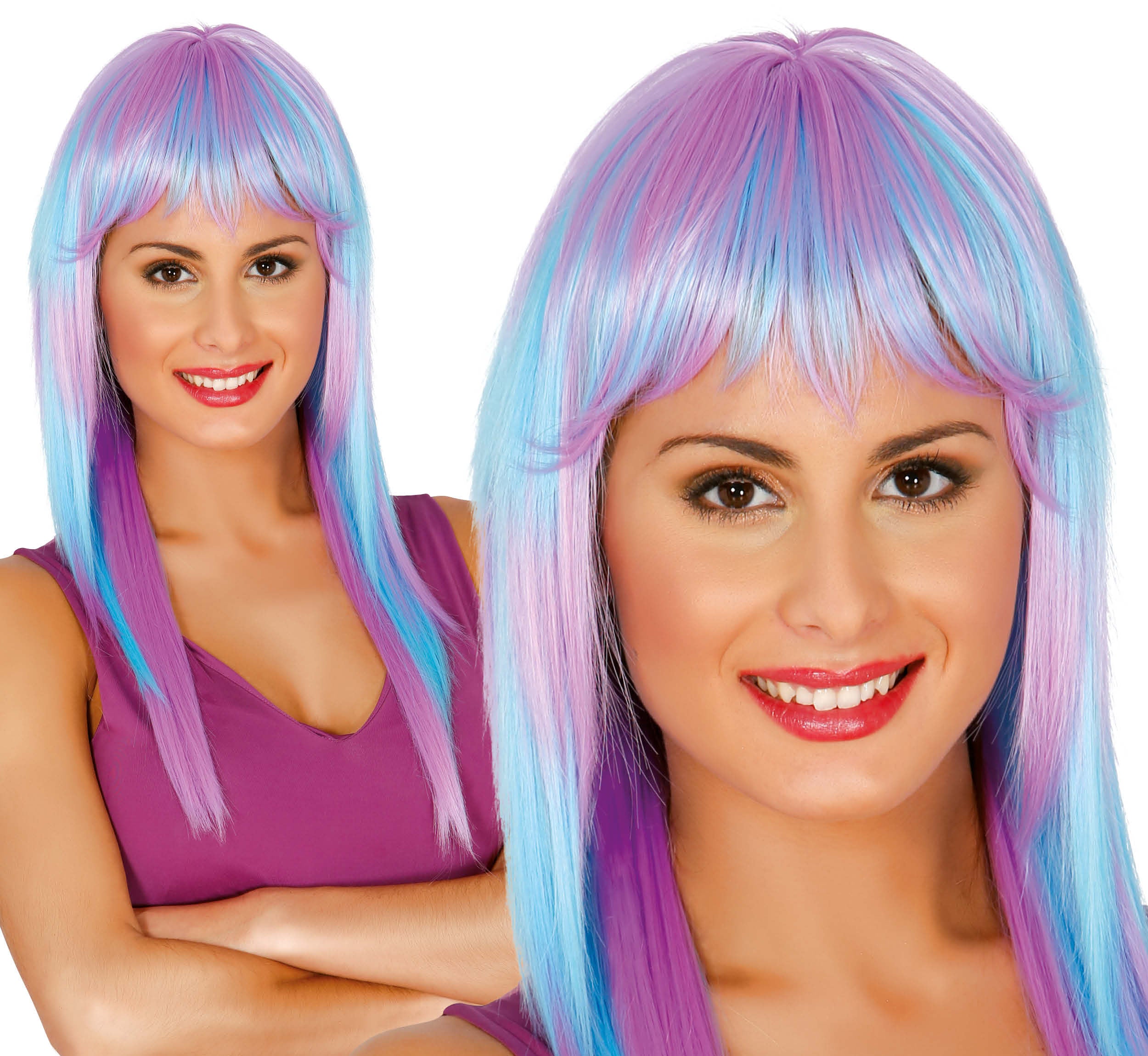 EXTRA LONG-HAIRED WIG (BOX CONTAINER)