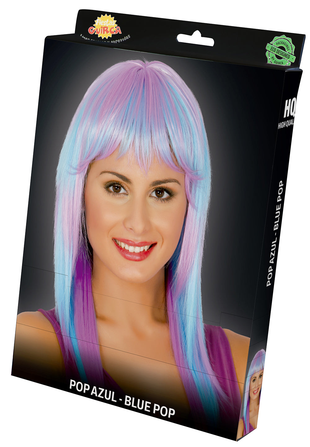 EXTRA LONG-HAIRED WIG (BOX CONTAINER)