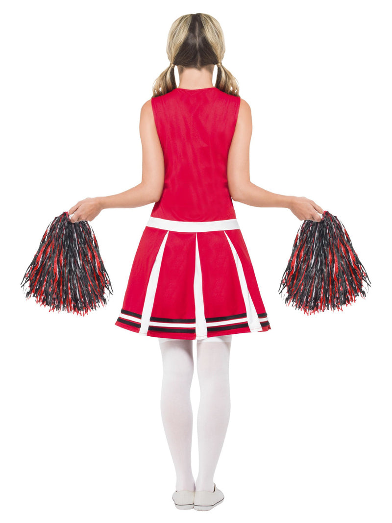 Cheerleader Costume, Red - 3
