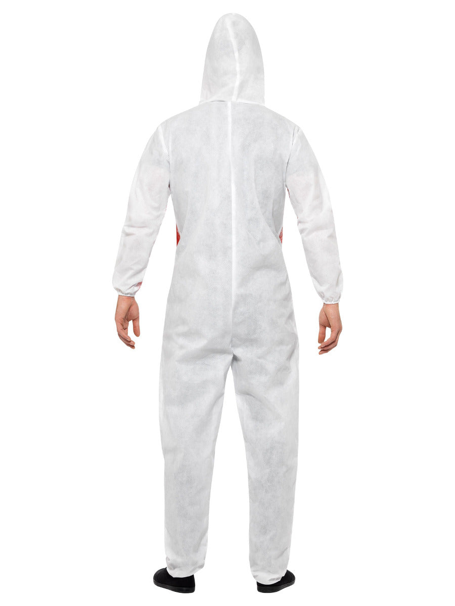 Bloody Forensic Overall Costume, Red - 3