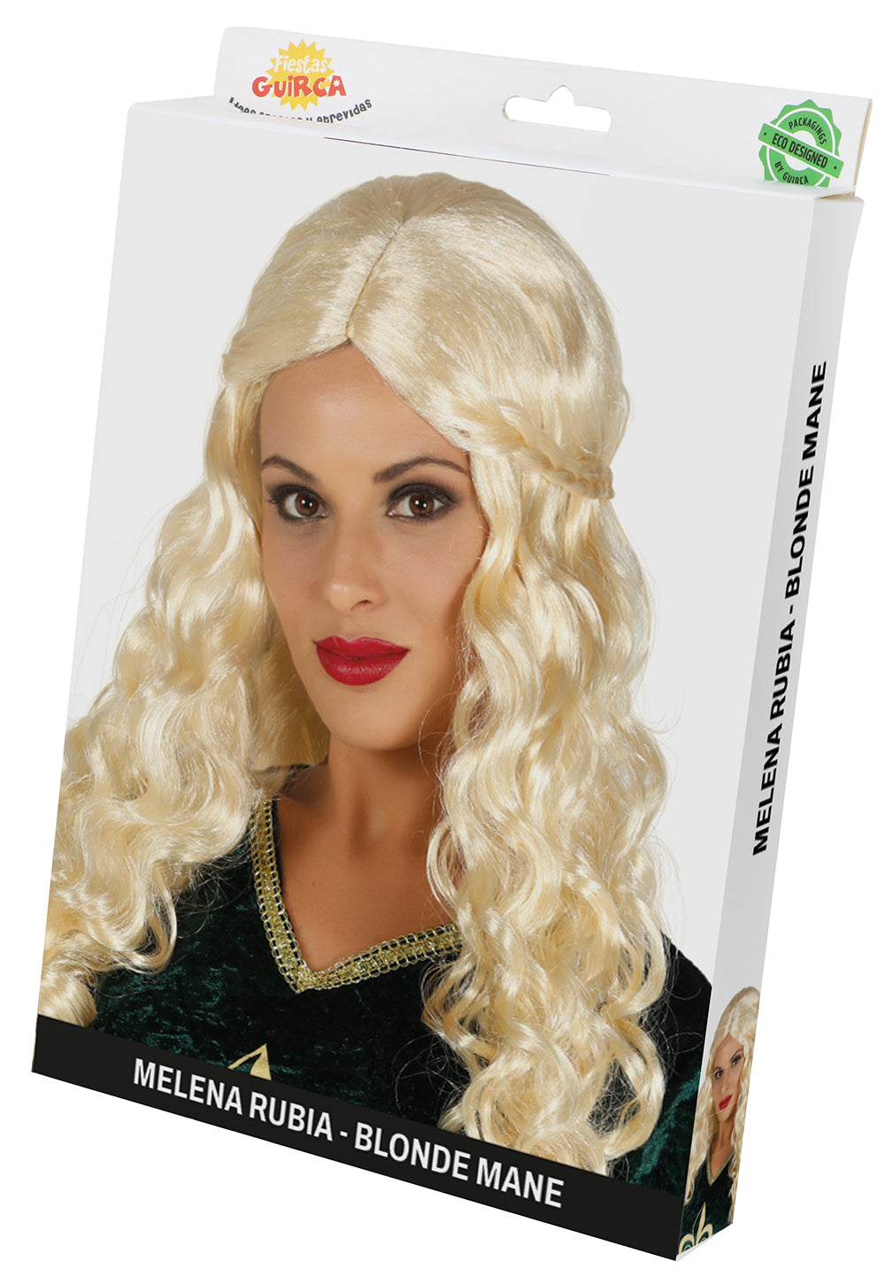 BLONDE BOB WITH BRAID IN BOX