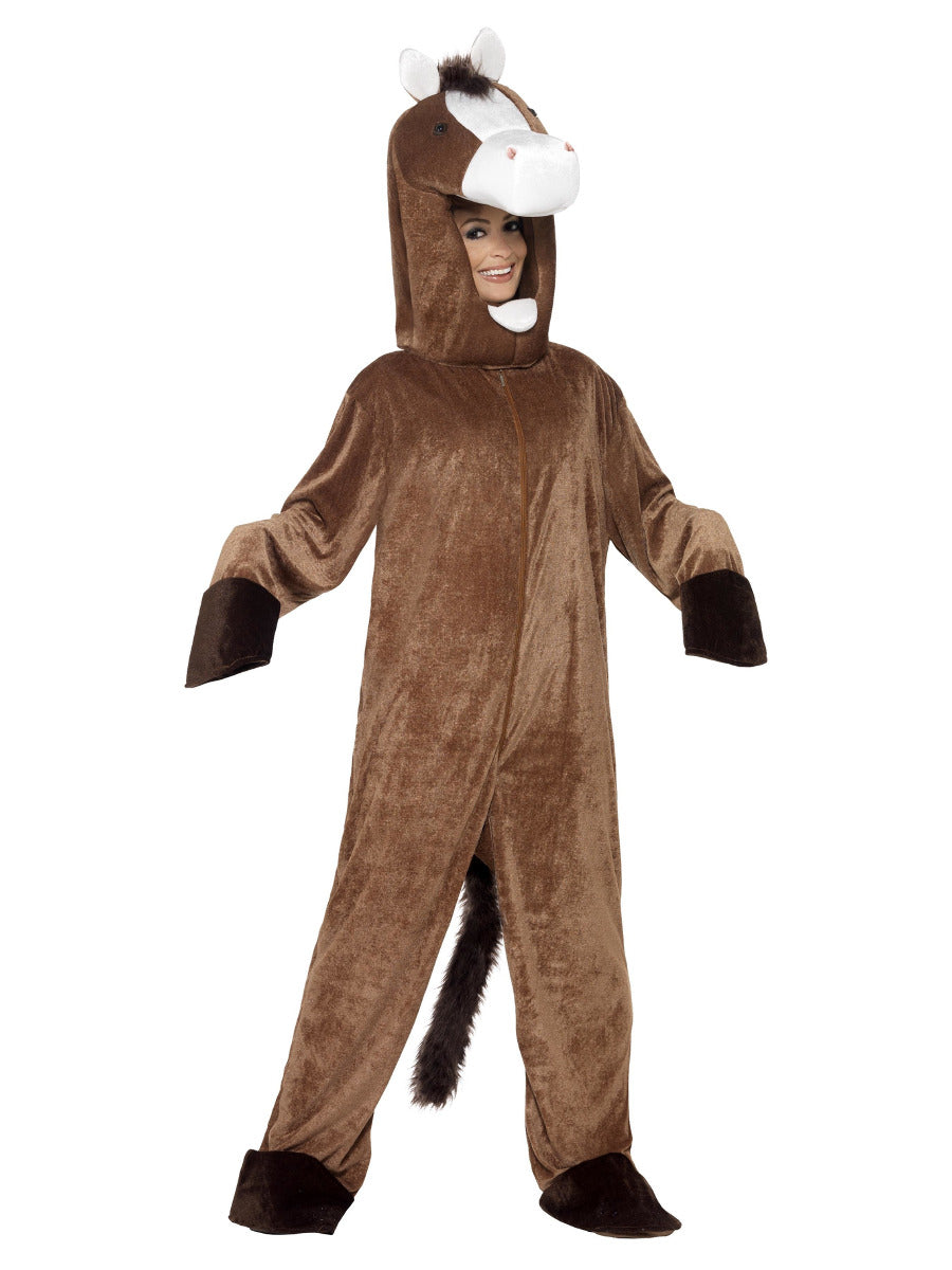 Horse Costume, Brown - 5