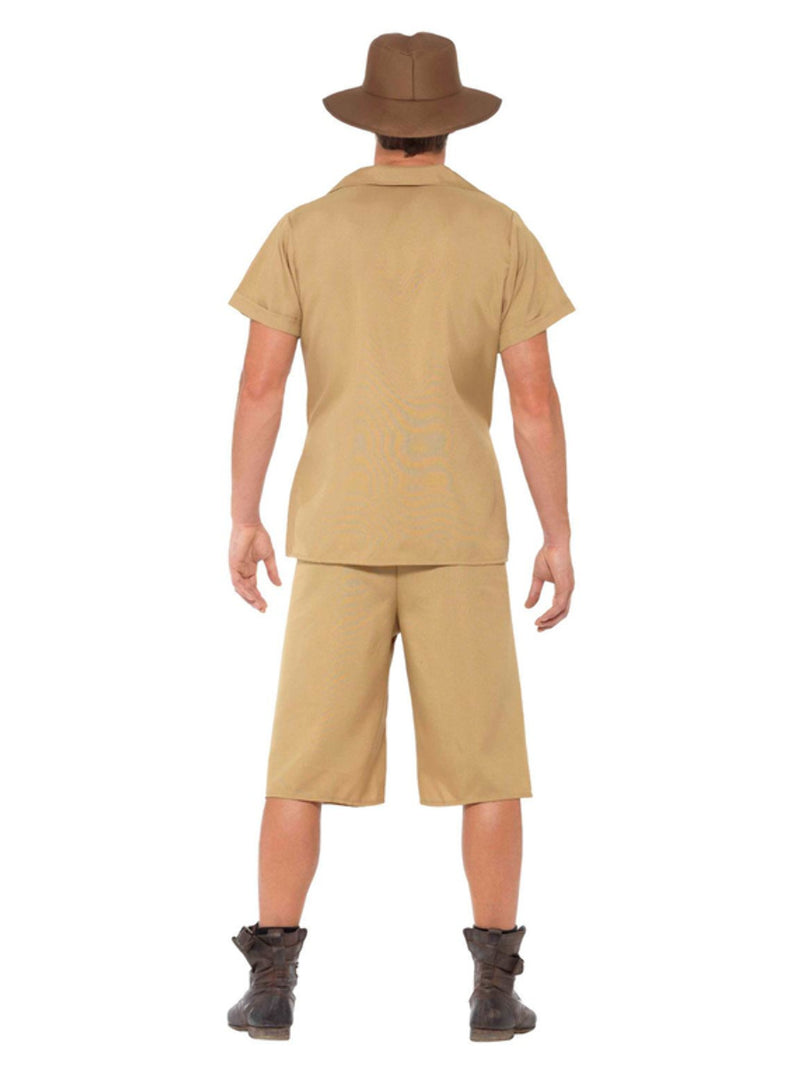 Safari Man Costume, Brown - 3