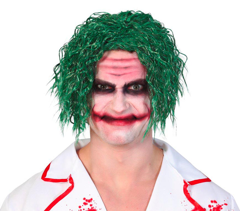 GREEN CLOWN WIG (BOX IN CONTAINER)
