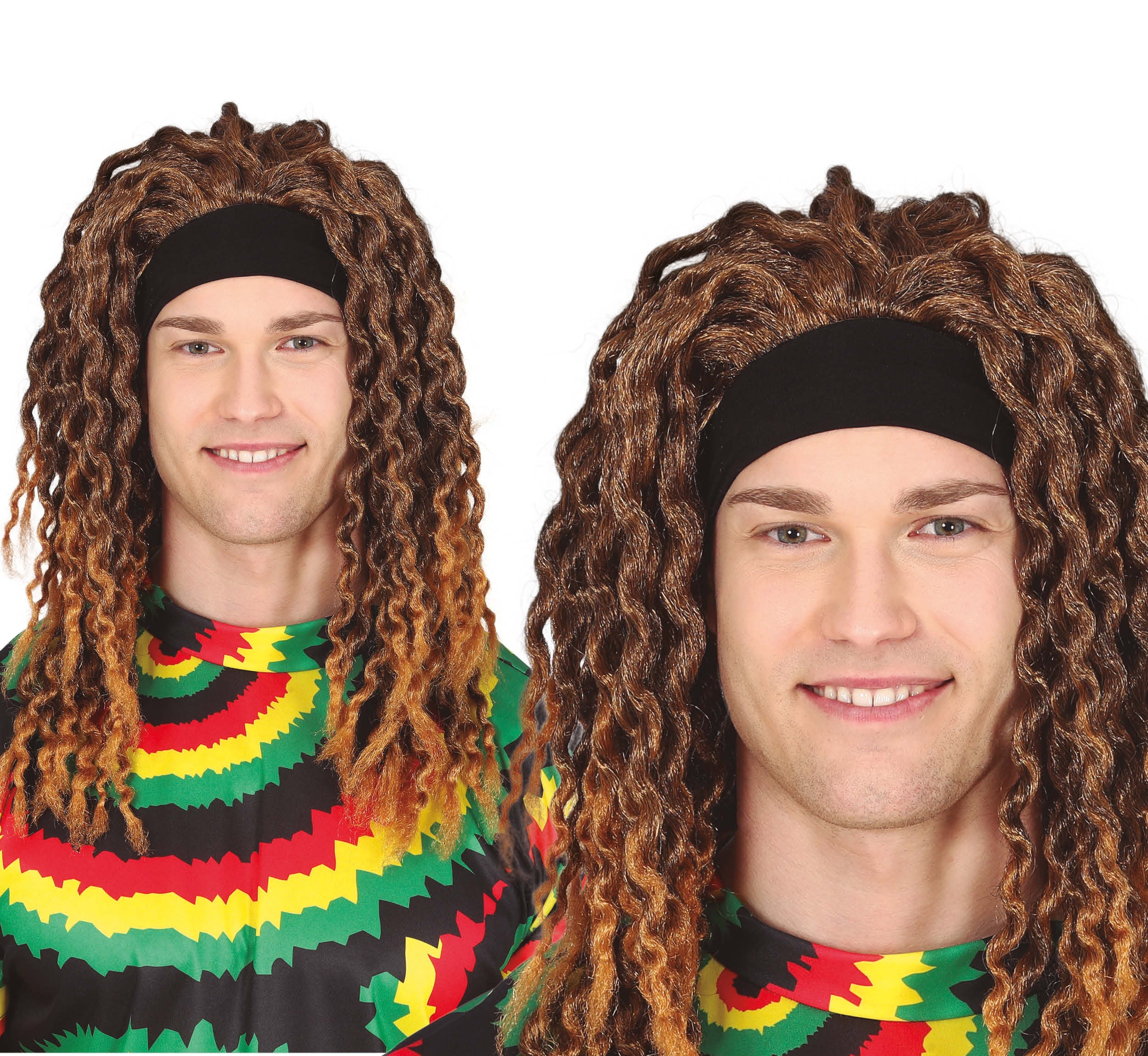 RASTA WIG WITH HEADBAND (BOX IN CONTAINER)