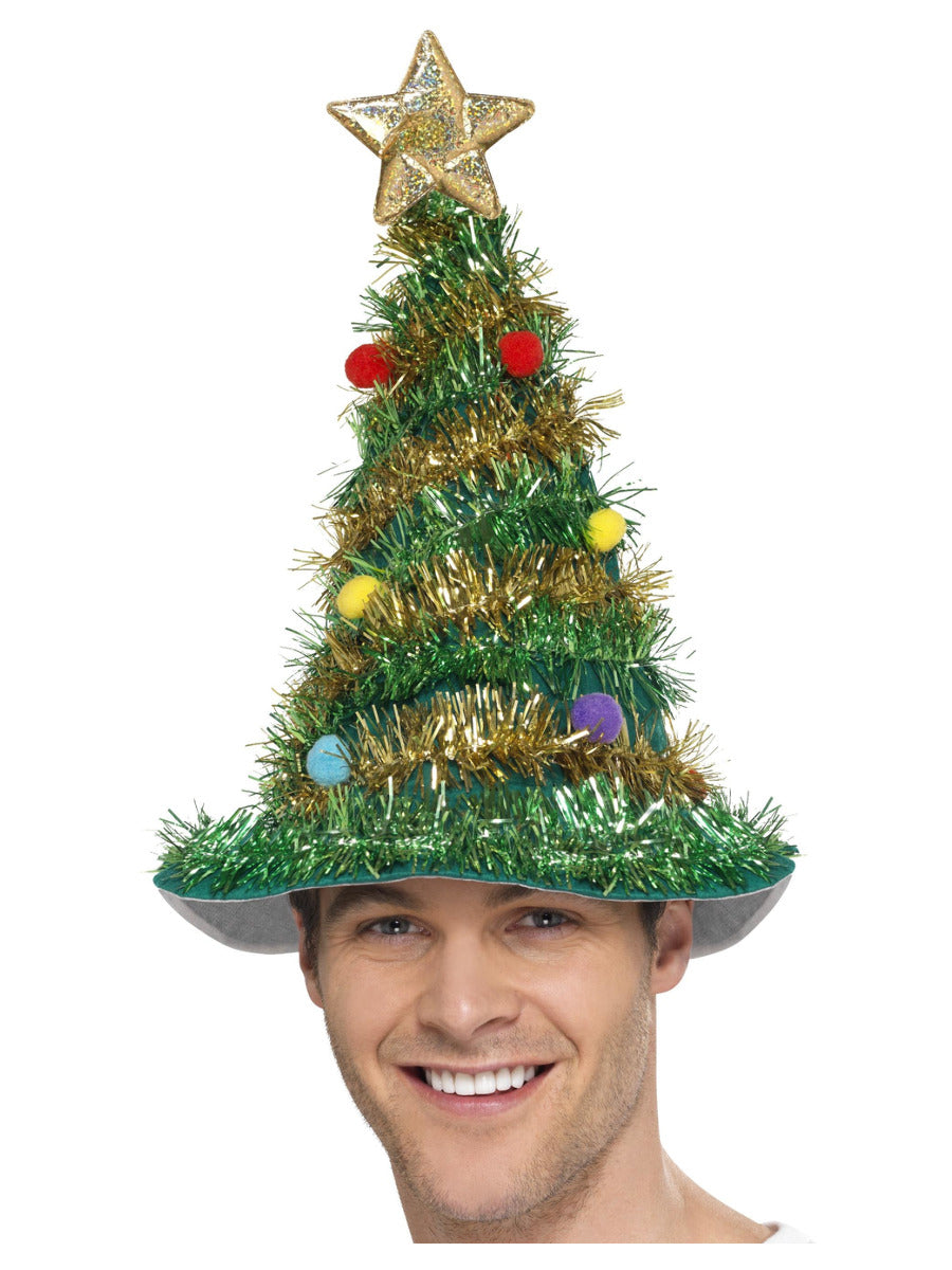 Christmas Tree Hat, Green - 4