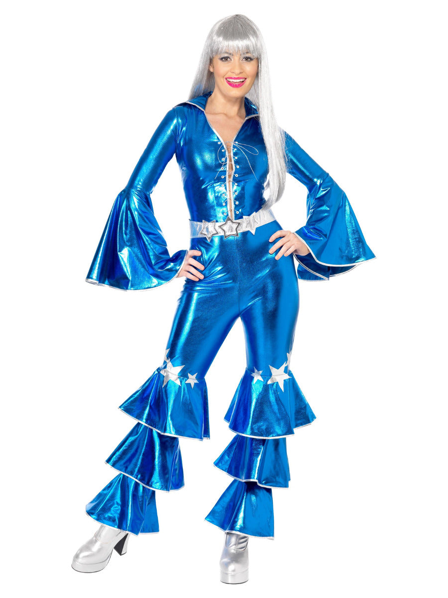 70s Dancing Dream Costume, Blue - 4