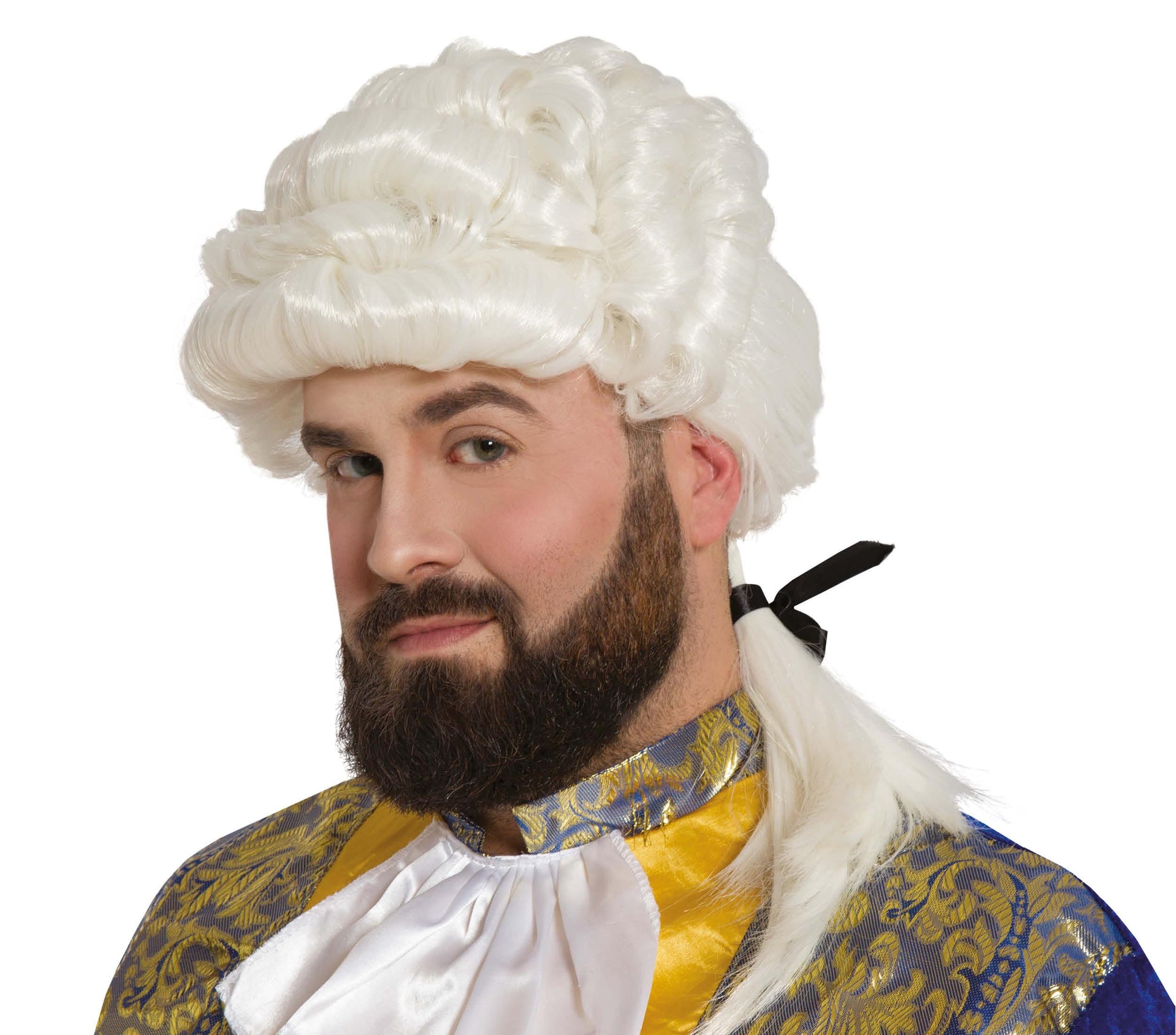 MEN'S BAROQUE WIG (BOX CONTAINER)
