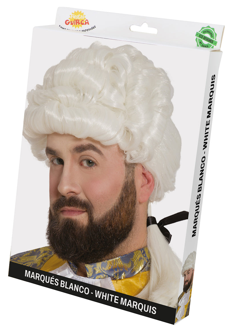 MEN'S BAROQUE WIG (BOX CONTAINER)