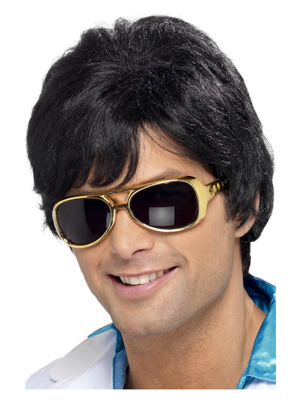 70s Shag Wig, Black - 2