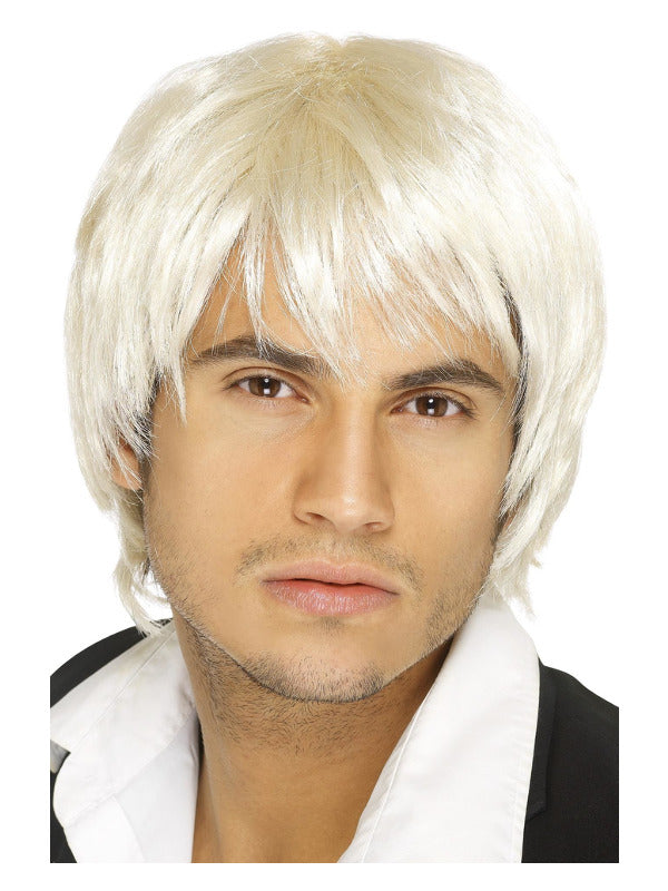 Boy Band Wig, Blonde - 2