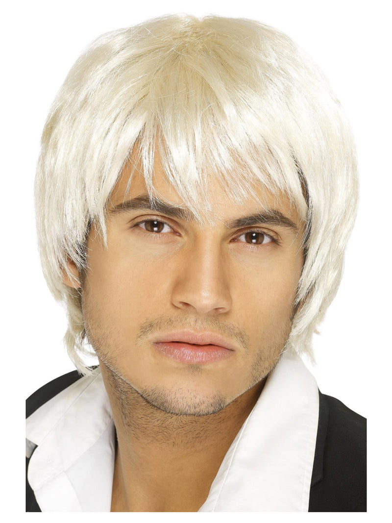 Boy Band Wig, Blonde - 1