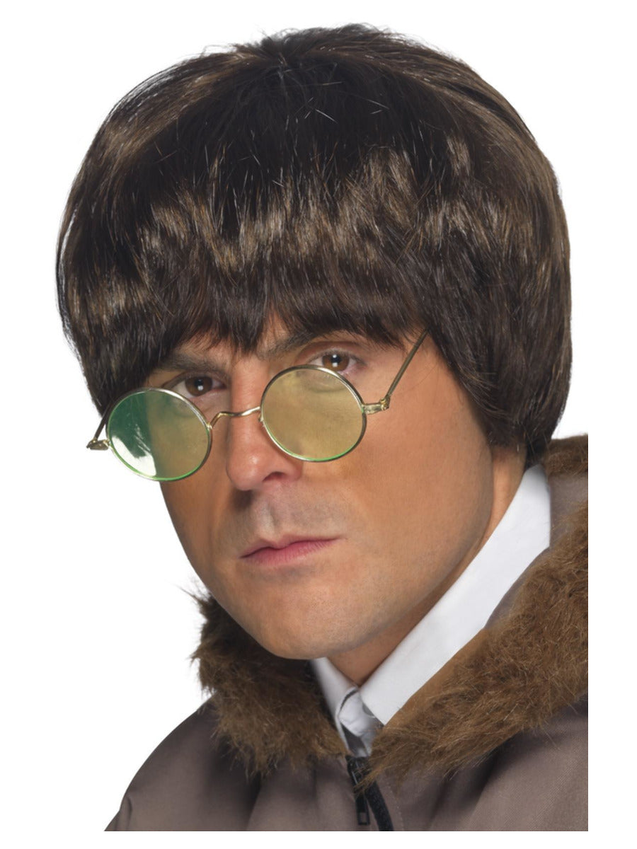 Britpop Wig, Brown - 1
