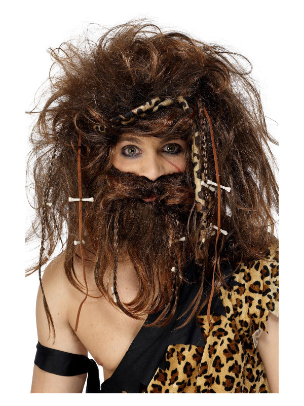 Crazy Caveman Set, Brown - 2