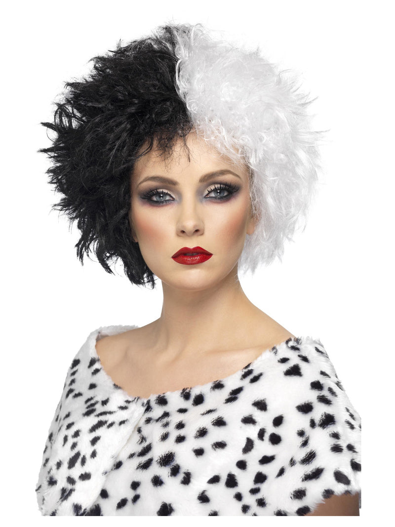 Evil Madame Wig, Black & White - 1