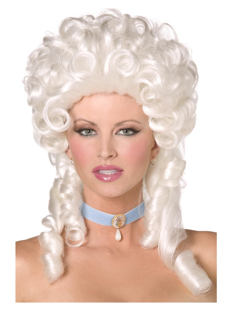 Baroque Wig, White - 1