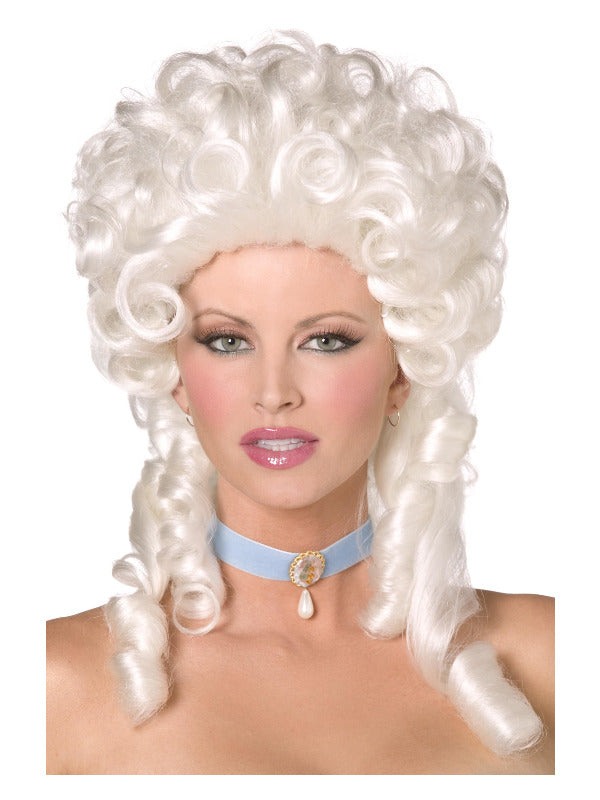 Baroque Wig, White - 2