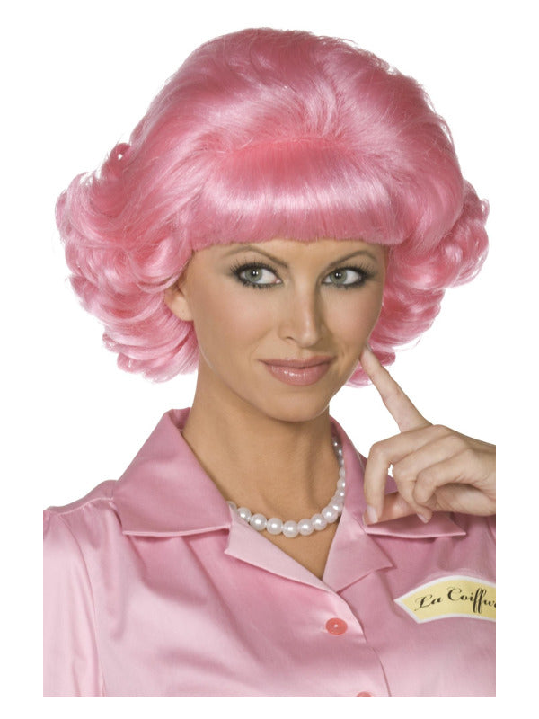Grease Frenchy Wig, Pink - 2