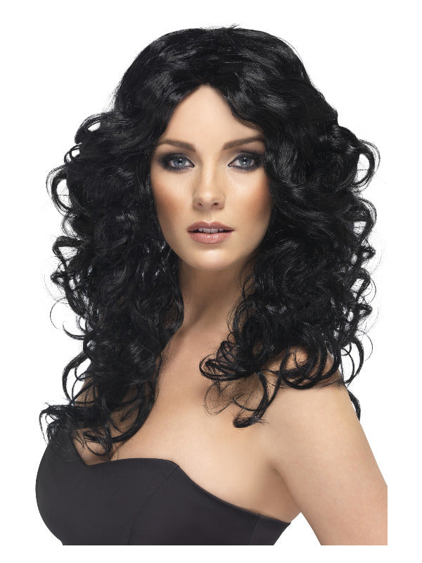 Glamour Wig, Black - 2