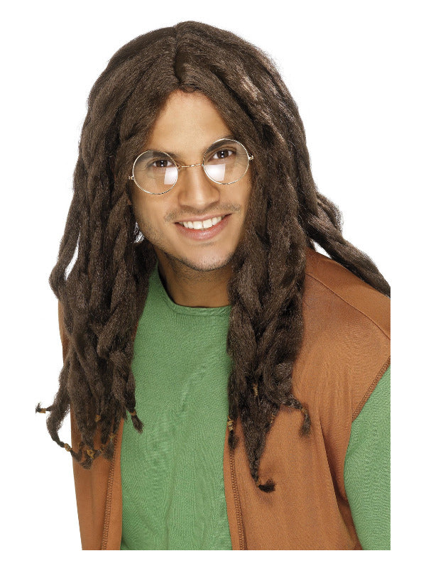 Dreadlock Wig, Brown - 2