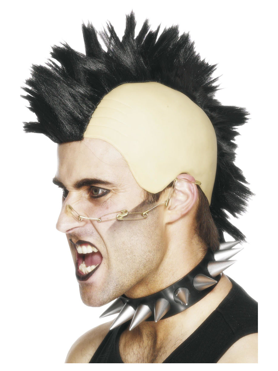Mohican Wig, Black - 1