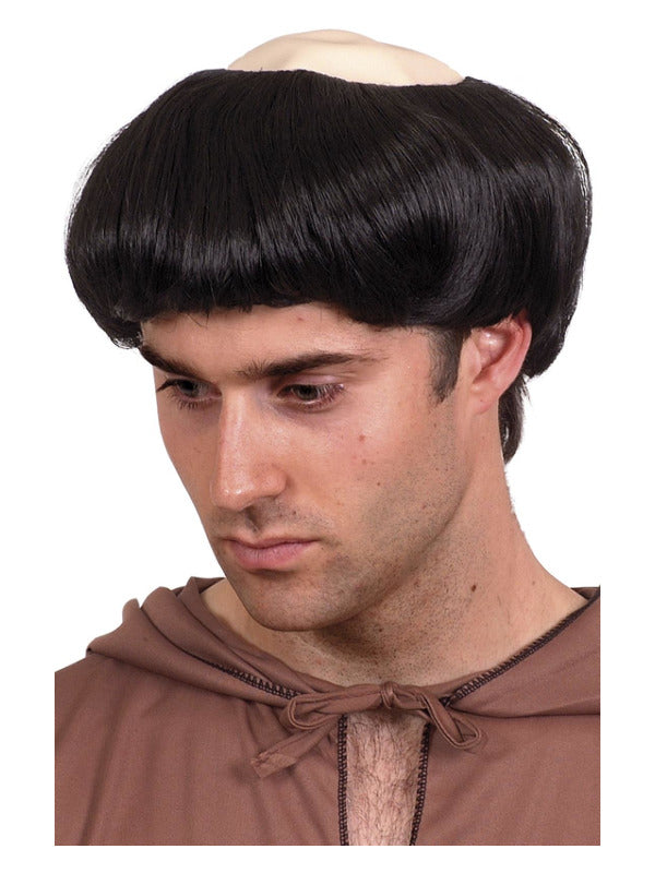 Monk's Wig, Black - 2