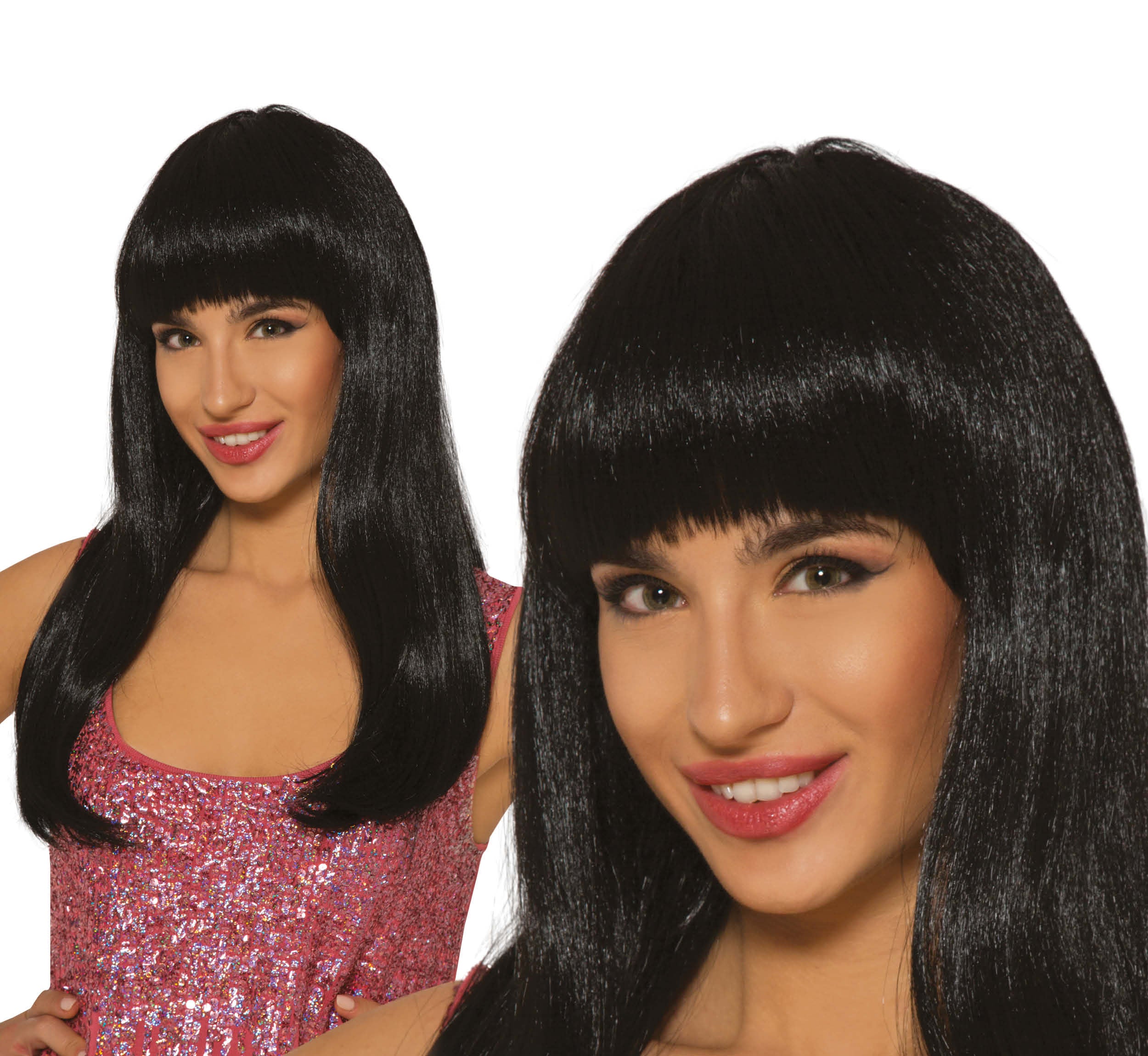 FRINGE LONG WIG (BOX CONTAINER)