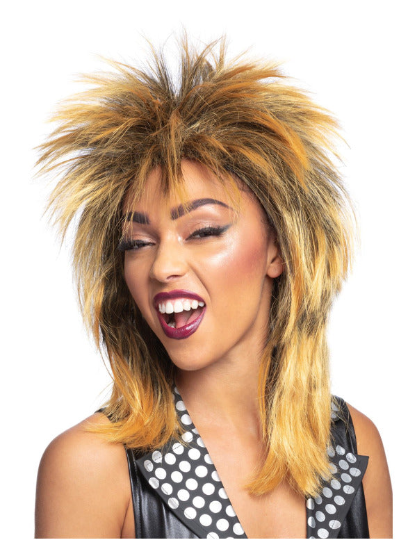 Rock Diva Wig, Ginger - 2